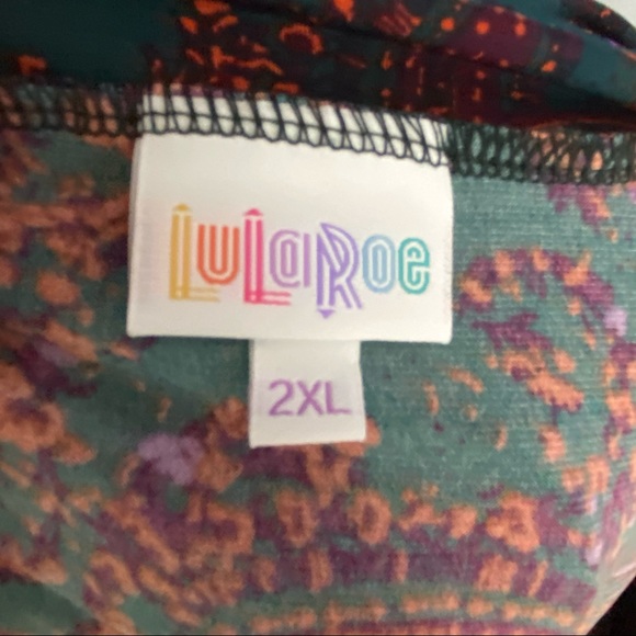 LuLaRoe Azure Skirt 2XL - Picture 4 of 4